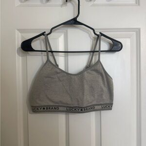 Lucky Brand Women's Gray Bralette